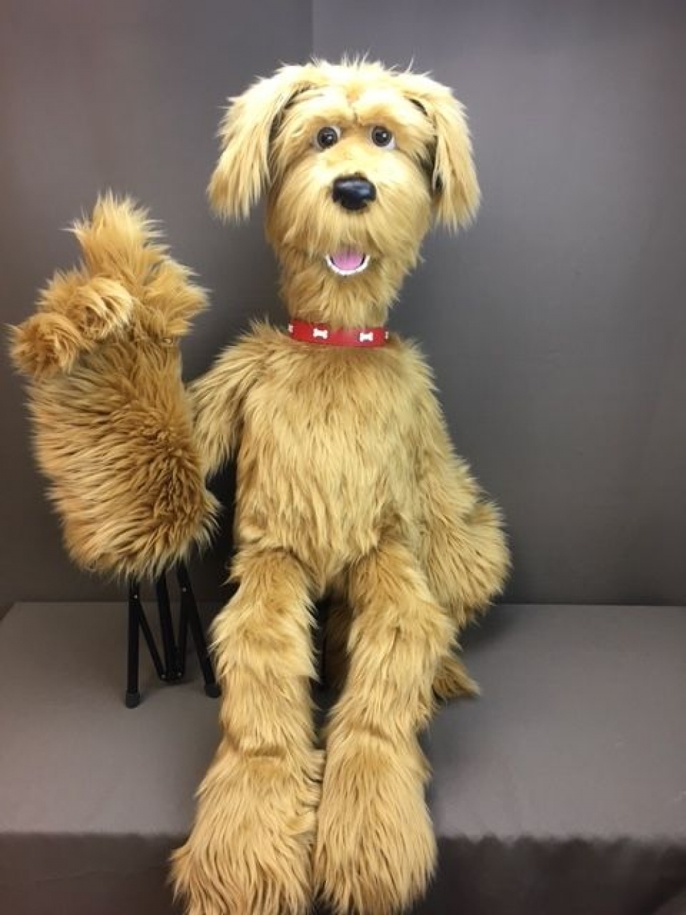 Rufus the Dog in Caramel Fur The Puppet