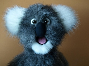 Custom Professional Koala Rod Puppet 
