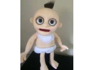 Zombie Baby Puppet Professional Rod Puppet