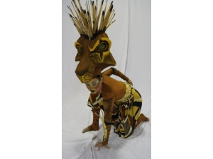 Lion King he Musical Scar Headress by The Puppet workshop