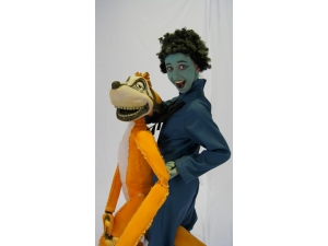 Lion King he Musical Timon Full body puppet  by The Puppet workshop