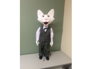 Singapura Cat Full Body Rod Puppet - Work in Progress 