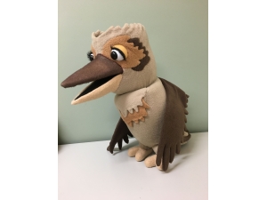 Custom Kookaburra Professional Hand Puppet