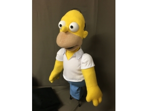Custom Homer SImpson Puppet