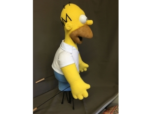 Custom Homer SImpson Puppet