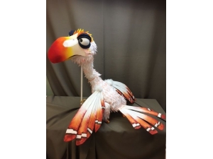 Zazu Bird Puppet built for Stage Show of Lion King
