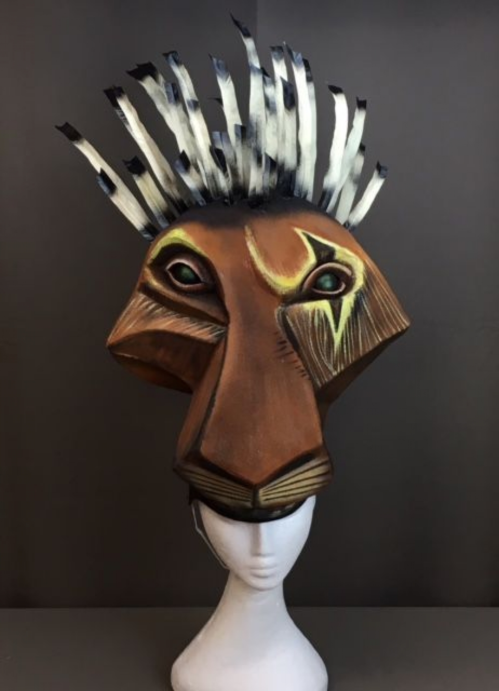 Lion King Broadway Scar Mask