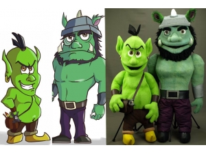 Custom Goblin Professional Rod Puppets